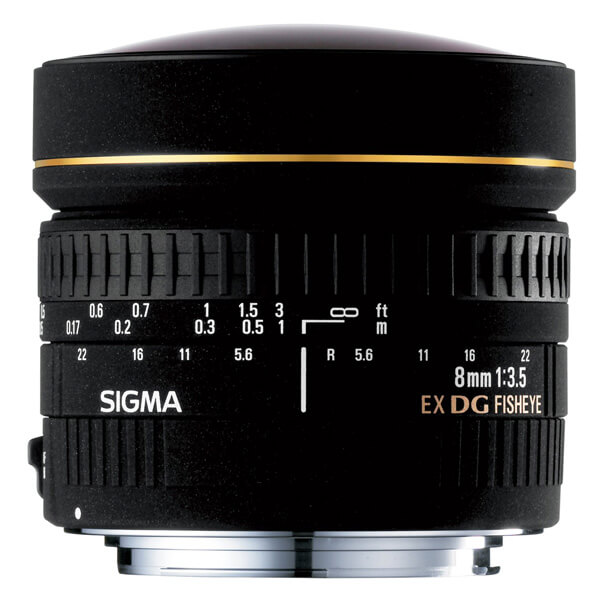 Sigma 8mm F3.5 EX DG Circular Fisheye
