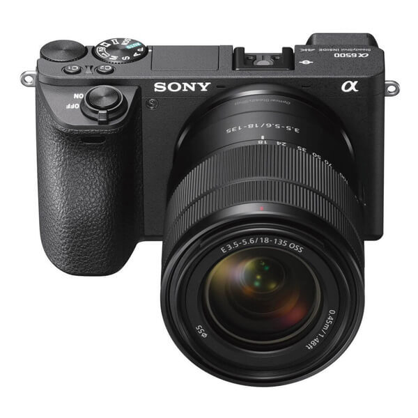 Sony - Alpha a6500 Mirrorless Camera with E 18-135mm f/3.5-5 Sony - Alpha a6500 Mirrorless Camera with E 18-135mm f/3.5-5.6 OSS Lens