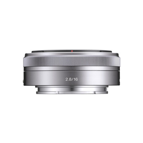 Sony E-Mount SEL16F28 16mm f/2 Sony E-Mount SEL16F28 16mm f/2.8 Wide-Angle Alpha E-Mount Lens (Silver)
