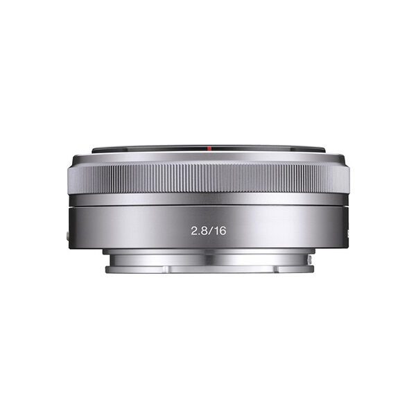 Sony E-Mount SEL16F28 16mm f/2 Sony E-Mount SEL16F28 16mm f/2.8 Wide-Angle Alpha E-Mount Lens (Silver)