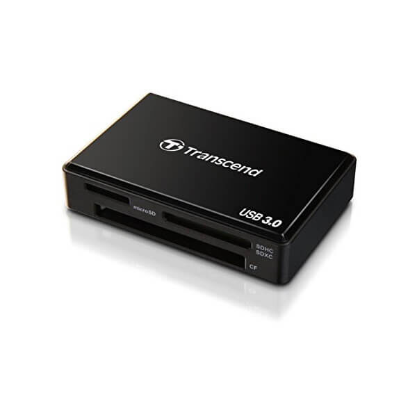 Transcend USB 3 Transcend USB 3.0 Super Speed Multi-Card Reader for SD/SDHC/SDXC/MS/CF Cards