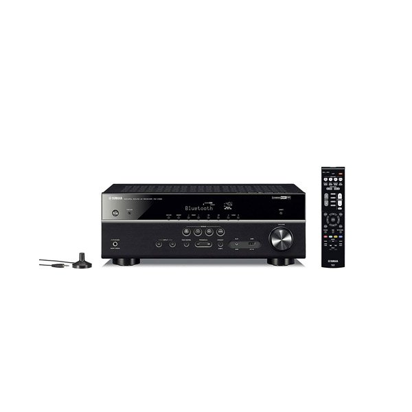 Yamaha RX-V 485 5.1 AV Receiver with MusicCast (Dolby Audio, DTS-HD, Bluetooth, Wi-Fi, AirPlay, 4K Ultra, MusicCast Surround, 115 Watts @ 8 Ohms)