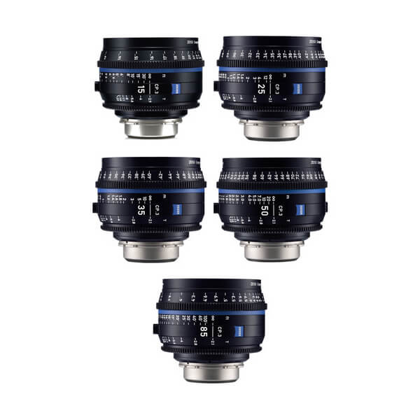 ZEISS CP.3 5-Lens Set (PL...