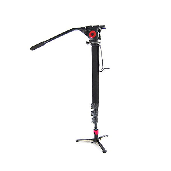 Miliboo MTT705AS Aluminum Video Monopod With Video Fluid Head