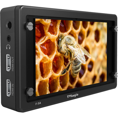 TVLogic F-5A 5.5" IPS On-Camera Monitor with L-Series Type Plate