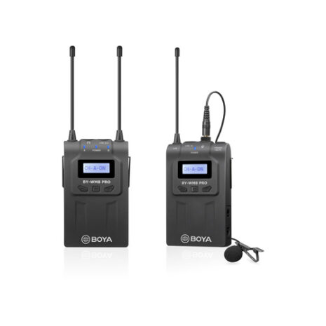 Boya BY WM8 Pro K2 UHF Dual Channel Wireless Microphone System Online Buy Mumbai India 02 Boya BY WM8 Pro K2 UHF Dual Channel Wireless Microphone System Online Buy Mumbai India 02