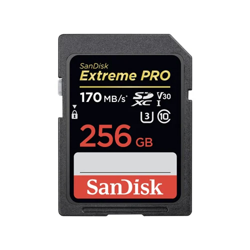 SanDisk 256GB 170MBs Extreme PRO UHS I SDXC Memory Card Online Buy Mumbai India 01