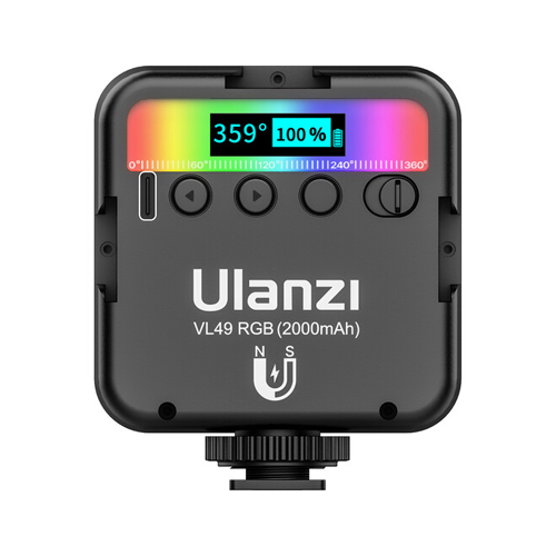 Ulanzi VL 49 Rechargeable Mini RGB Light Online Buy Mumbai India 2