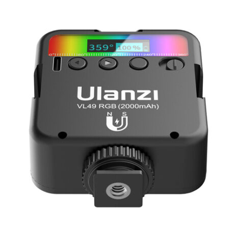 Ulanzi VL 49 Rechargeable Mini RGB Light Online Buy Mumbai India 3 Ulanzi VL 49 Rechargeable Mini RGB Light Online Buy Mumbai India 3