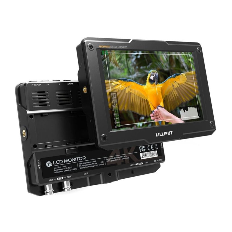 Lilliput H7S 722 4K HDMI3G SDI Ultra Bright On Camera Monitor Online Buy Mumbai India 1