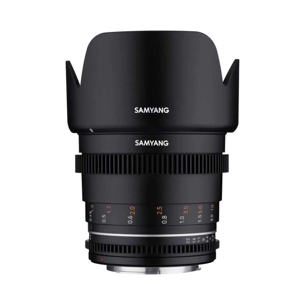 Samyang 50mm VDSLR MK2 Cine Lens for Canon EF