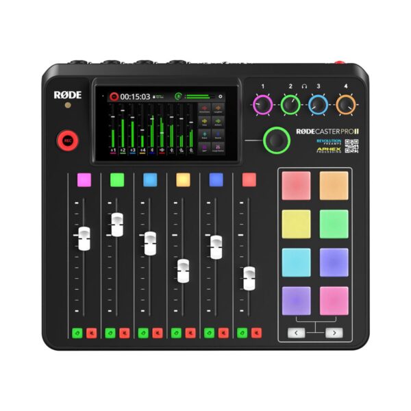 Rode RODECaster Pro II Integrated Audio Production Studio Online Buy Mumbai India 1 Rode RODECaster Pro II Integrated Audio Production Studio Online Buy Mumbai India 1