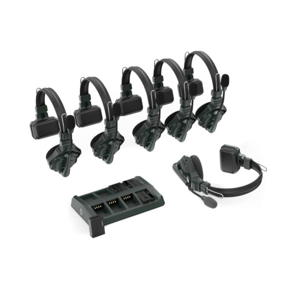 Hollyland Solidcom C1 6S Full Duplex Wireless DECT Intercom System with 6 Headsets Online Buy Mumbai India 01