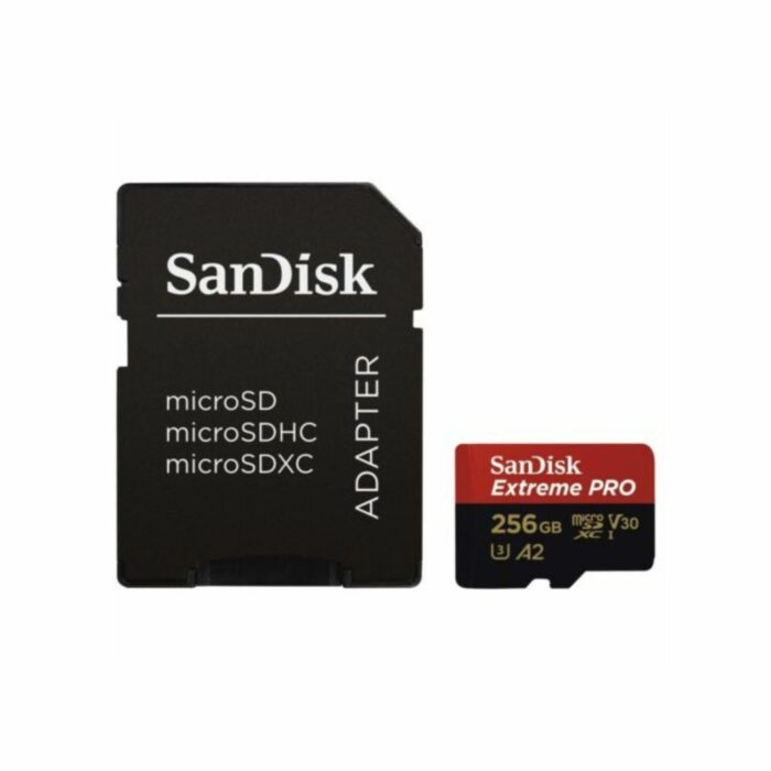 SanDisk 256GB MicroSD Extreme Pro Memory Card 200mbs Online Buy Mumbai India