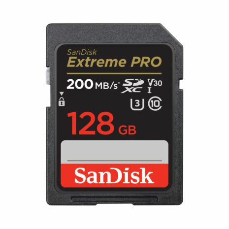 SanDisk 128GB Extreme PRO UHS I SDXC 200MBs Memory Card Online Buy Mumbai India 01