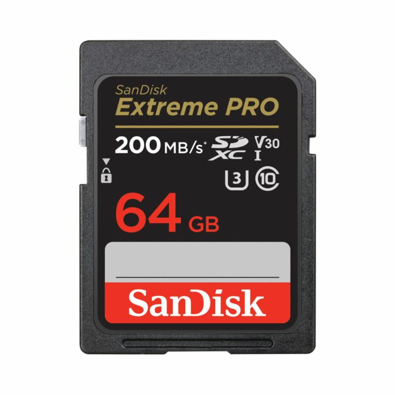 SanDisk 64GB Extreme PRO UHS I SDXC 200MBs Memory Card Online Buy Mumbai India 01