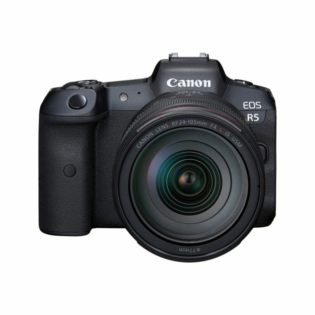 Canon EOS R5 Mirrorless Camera with 24-105mm f/4 Lens India