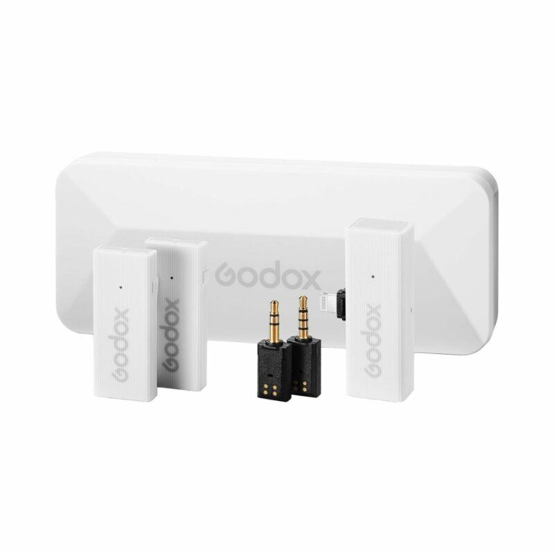 Godox MoveLink Mini LT 2 Person Wireless Microphone System Cloud White Online Buy India 01