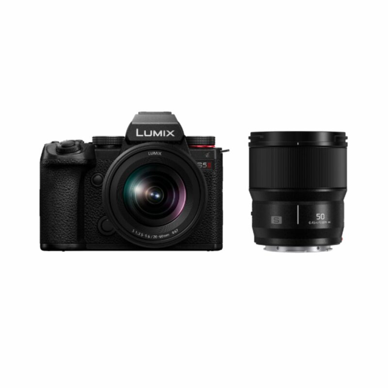 Panasonic Lumix S5 II Mirrorless Camera with 20 60mm and 50mm Lens Online Buy Mumbai India 01