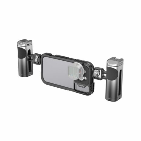 SmallRig Mobile Video Cage Kit with Dual Handles for iPhone 14 Pro Online Buy Mumbai India 01