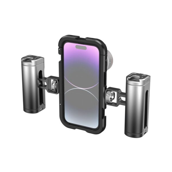 SmallRig Mobile Video Cage Kit with Dual Handles for iPhone 14 Pro Online Buy Mumbai India 02 SmallRig Mobile Video Cage Kit with Dual Handles for iPhone 14 Pro Online Buy Mumbai India 02