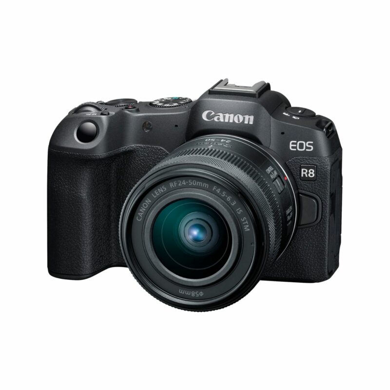 Canon EOS R8 Mirrorless Camera with RF 24 50mm f4.5 6.3 IS STM Lens Online Buy India 01