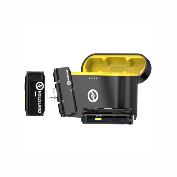 Hollyland LARK C1 DUO 2 Person Wireless Microphone with USB C Connector for Mobile Devices Online Buy India 01