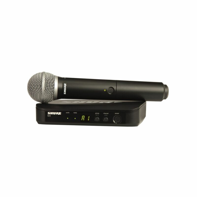 Shure BLX24 PG58 Wireless Handheld Microphone System Online Buy India 01