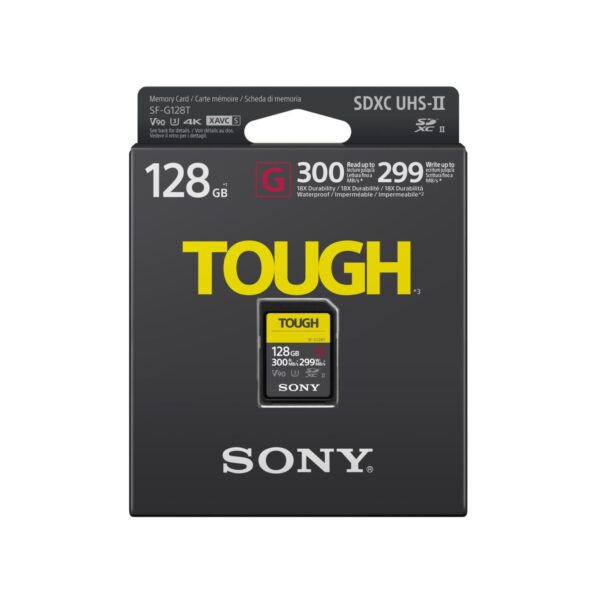 Sony 128GB SF G TOUGH Series UHS II SDXC Memory Card Online Buy India 02 Sony 128GB SF G TOUGH Series UHS II SDXC Memory Card Online Buy India 02