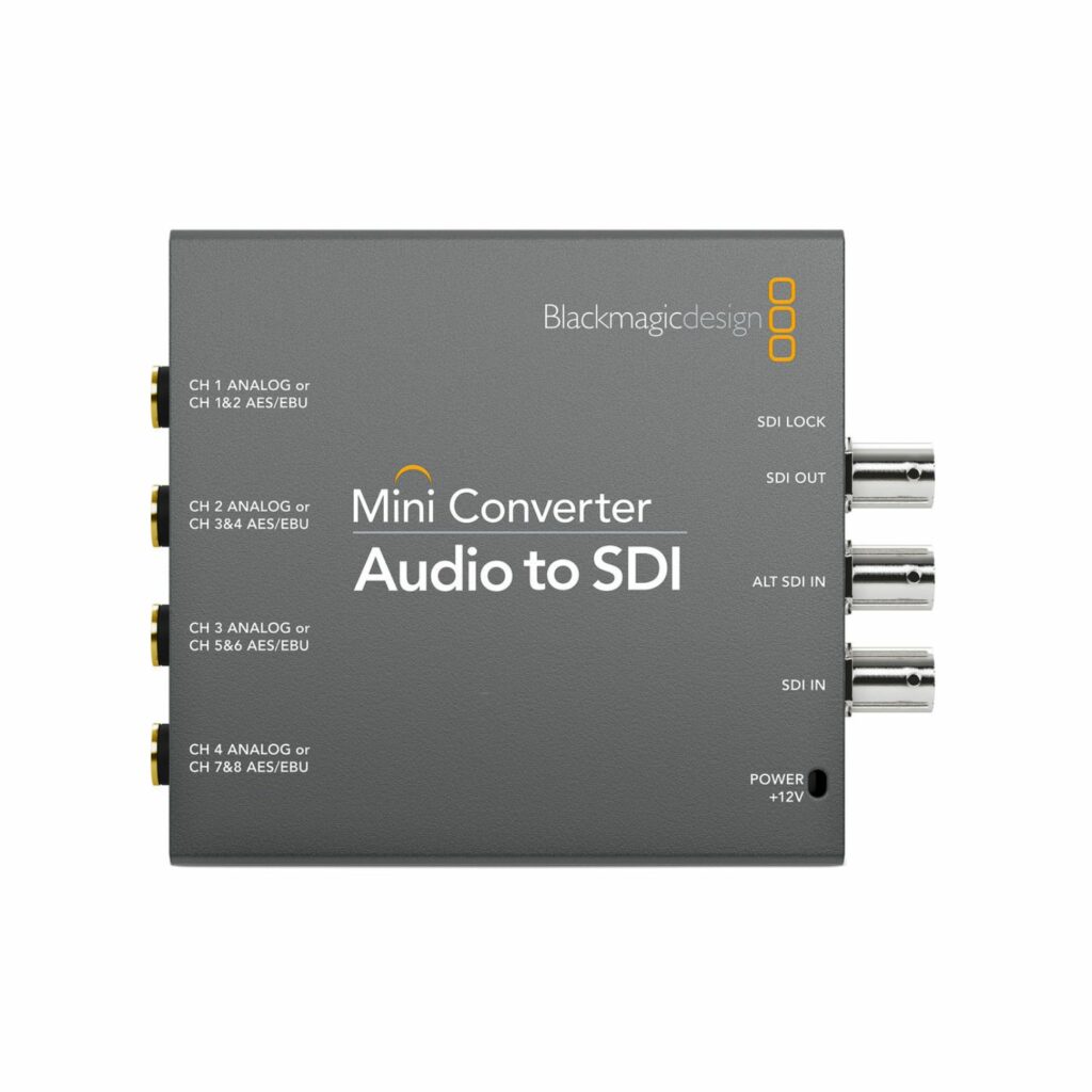 その他 Blackmagic Mini Converter Analog to SDI Blackmagic-Design-Audio-to-SDI