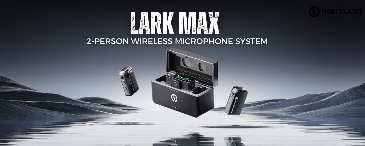 Hollyland LARK MAX Duo 2-Person Wireless Microphone System India