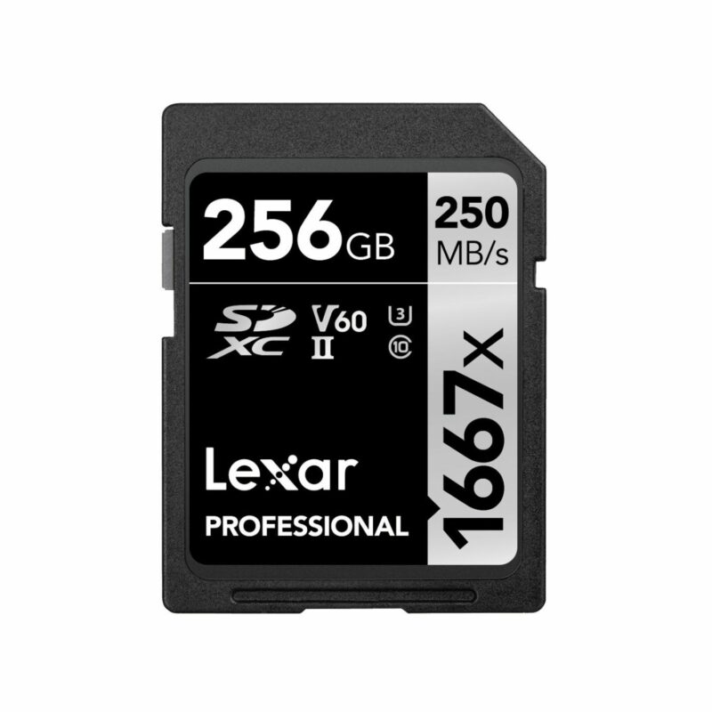 Lexar 256GB Professional 1667x UHS II SDXC Memory Card Online Buy India 01