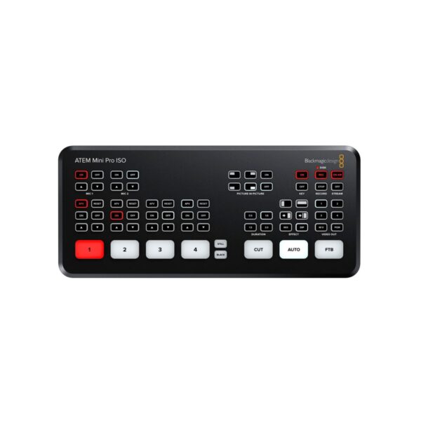 Blackmagic Design ATEM Mini Pro ISO HDMI Live Stream Switcher Online Buy India 01