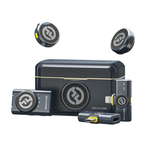 Hollyland LARK M2 DUO 2 Person Wireless Combo Microphone System in Mumbai India (1) Hollyland LARK M2 DUO 2 Person Wireless Combo Microphone System in Mumbai India (1)