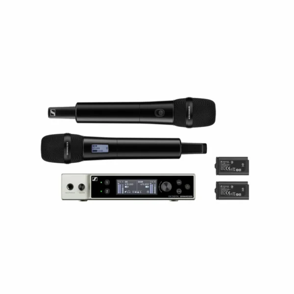 Sennheiser EW DX 835 S Set Dual Handheld Microphone System R1 9 Band Online Buy India 01