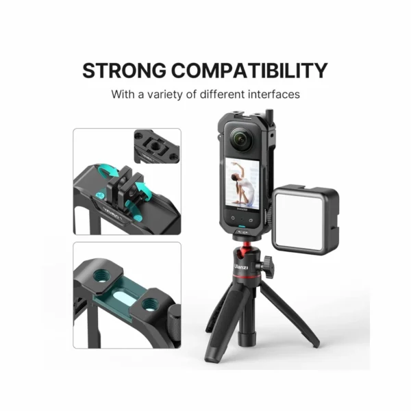 Ulanzi Protective Cage for Insta360 One X3 Online Buy India 04 Ulanzi Protective Cage for Insta360 One X3 Online Buy India 04
