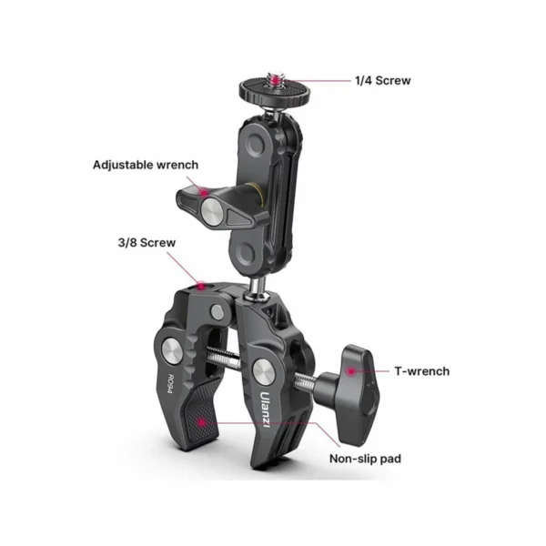 Ulanzi UURig R094 Multi Functional Super Clamp Online Buy India 04 Ulanzi UURig R094 Multi Functional Super Clamp Online Buy India 04