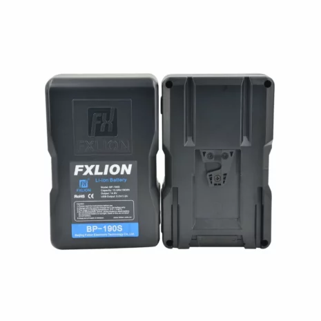 Fxlion BP 190S 14.8V Lithium Ion V Mount Battery Online Buy India 02 Fxlion BP 190S 14.8V Lithium Ion V Mount Battery Online Buy India 02