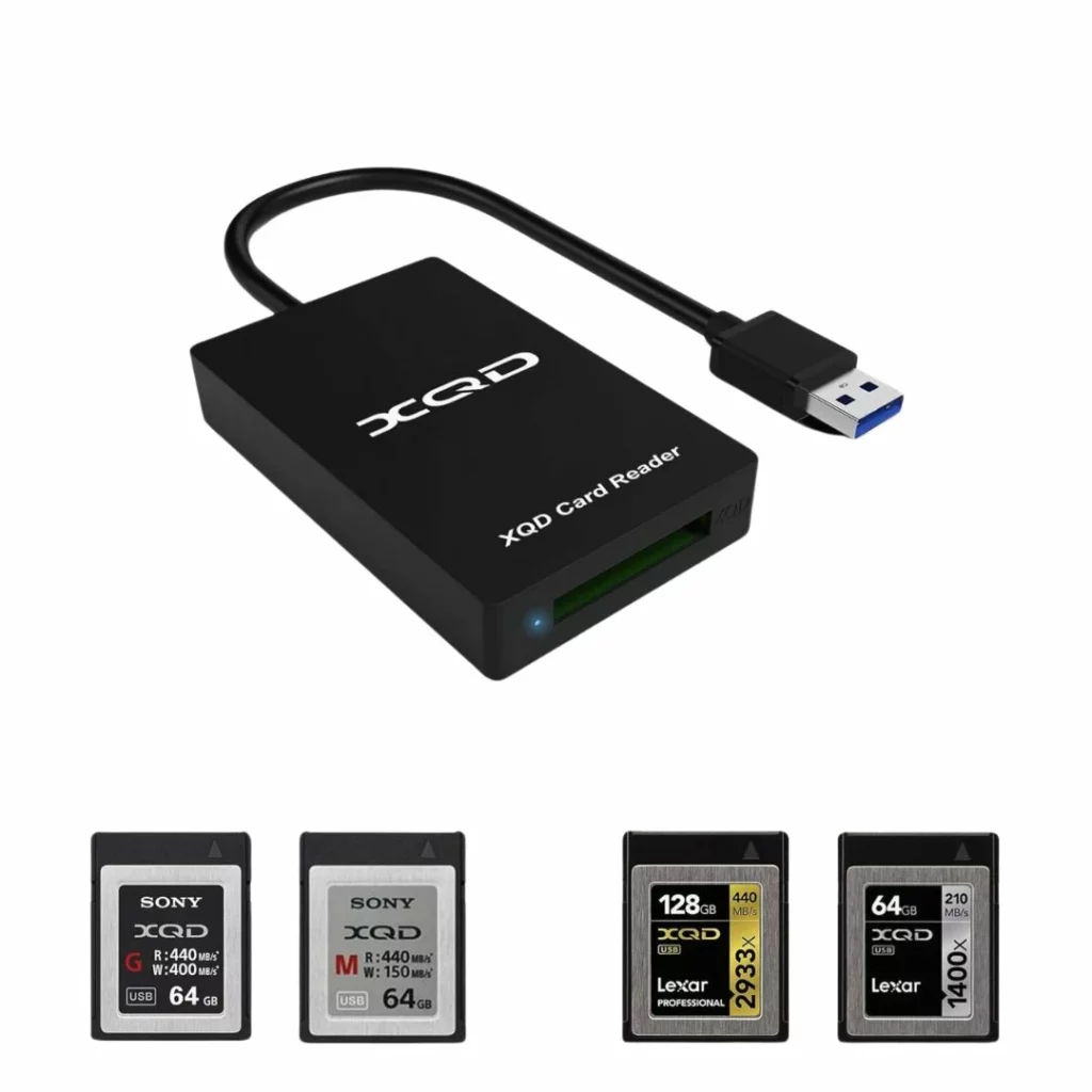 Buy High-Speed XQD Card Reader, USB 3, Windows Mac Compitible