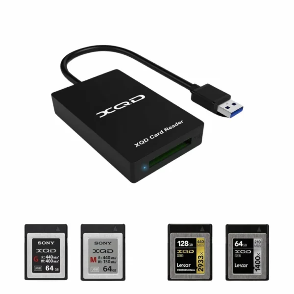 High Speed XQD Card Reader USB 3 Windows and Mac