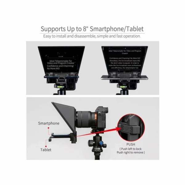 FeelWorld TP2A Portable Teleprompter for Smartphone DSLR Online Buy India 03 FeelWorld TP2A Portable Teleprompter for Smartphone DSLR Online Buy India 03