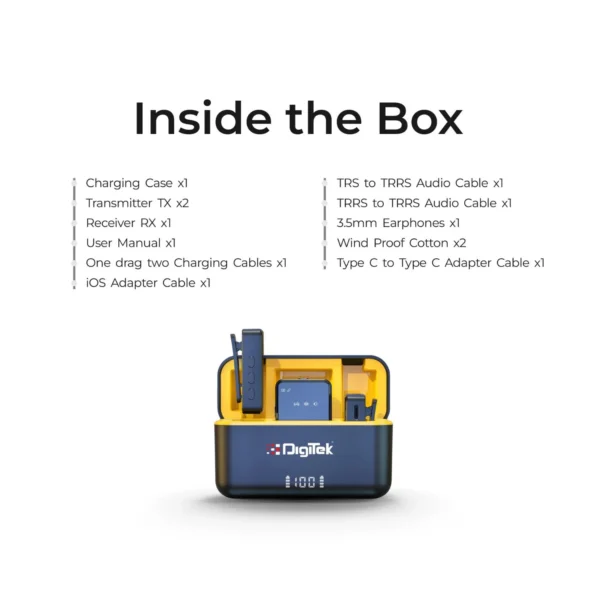Digitek DWM 110 2 in 1 Wireless Microphone System Online Buy India 02 Digitek DWM 110 2 in 1 Wireless Microphone System Online Buy India 02