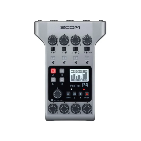 Zoom PodTrak P4 Portable Multitrack Podcast Recorder Online Buy India 01
