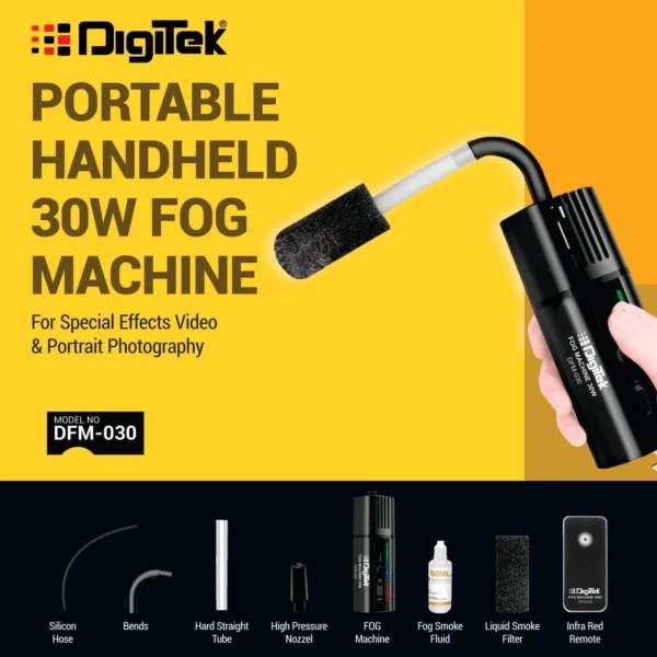 Digitek DFM 030 Handheld Fog Machine with Remote Control Online Buy India 02 Digitek DFM 030 Handheld Fog Machine with Remote Control Online Buy India 02