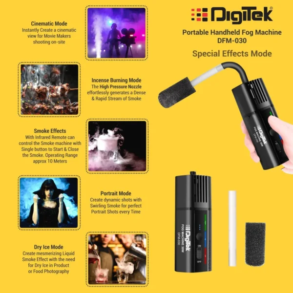Digitek DFM 030 Handheld Fog Machine with Remote Control Online Buy India 03 Digitek DFM 030 Handheld Fog Machine with Remote Control Online Buy India 03