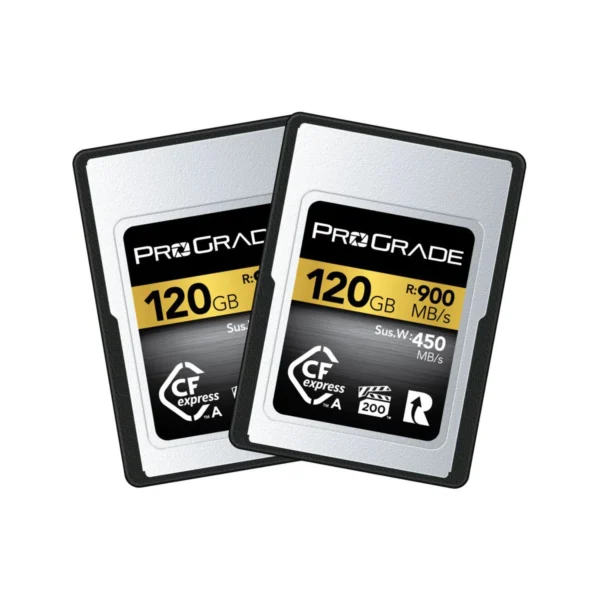 ProGrade Digital 120GB CFexpress 2.0 Type A Gold Memory Card (2 Pack) Online Buy India
