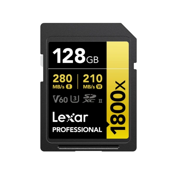 Lexar 128GB Professional 1800x UHS II SDXC Memory Card Online Buy India 01