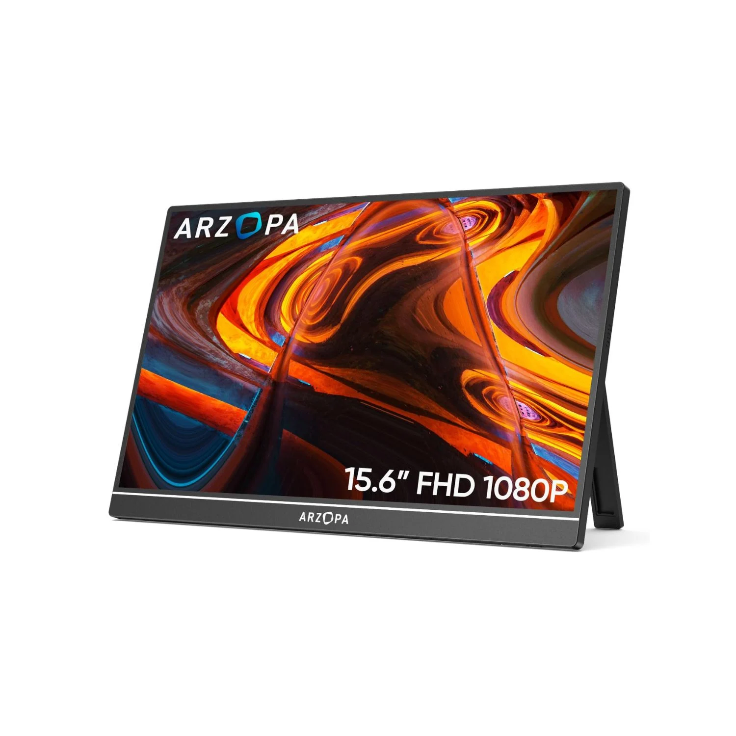 ARZOPA 15.6'' FHD 1080P Portable Monitor with Kickstand Online Buy India 01