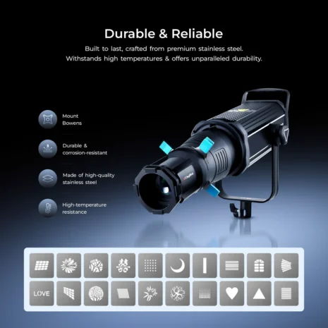 Digitek CineSpot Optical Snoot Kit DS‑220 5 Digitek CineSpot Optical Snoot Kit DS‑220 5