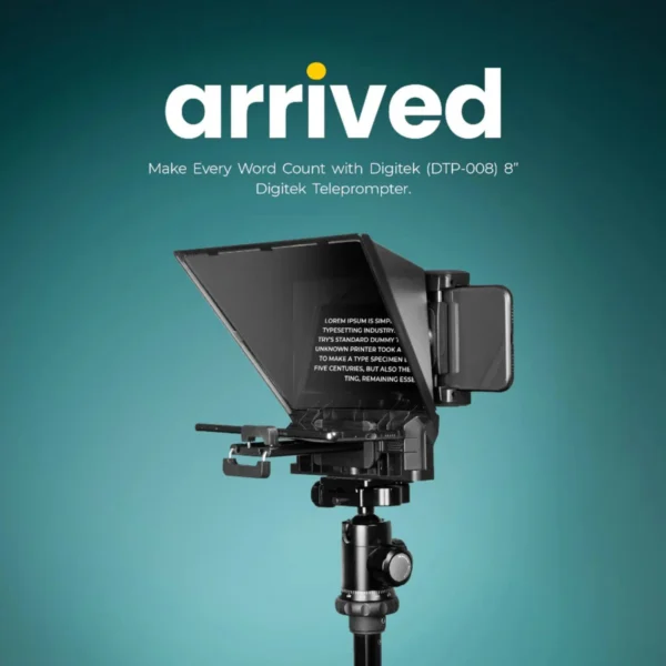Digitek DTP‑008 8 Inch Teleprompter in Mumbai India (2) Digitek DTP‑008 8 Inch Teleprompter in Mumbai India (2)